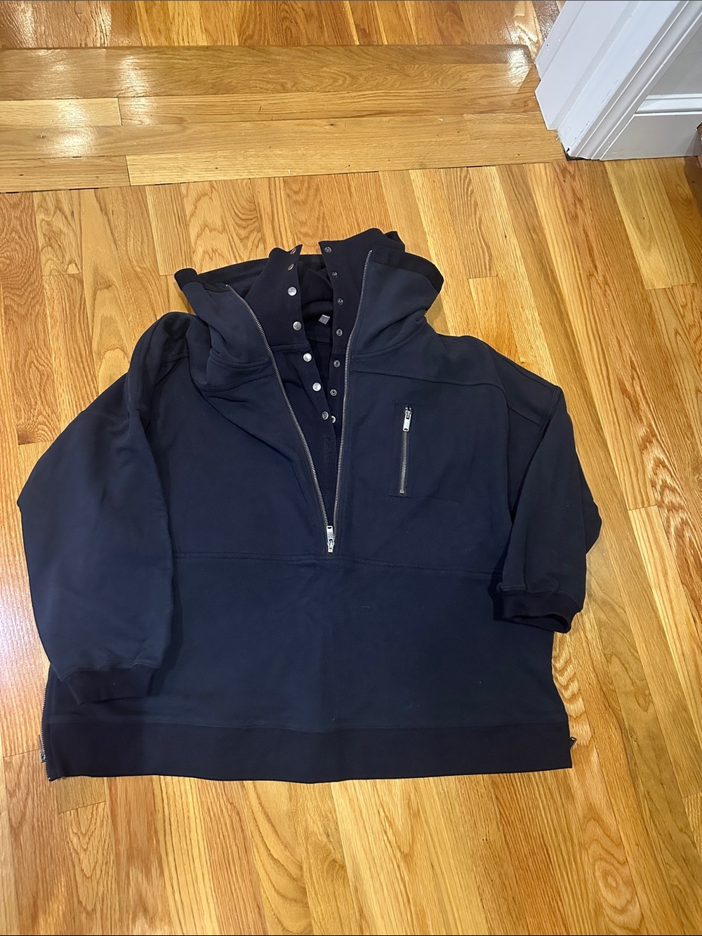 Free People Half-Zip Sweatshirt